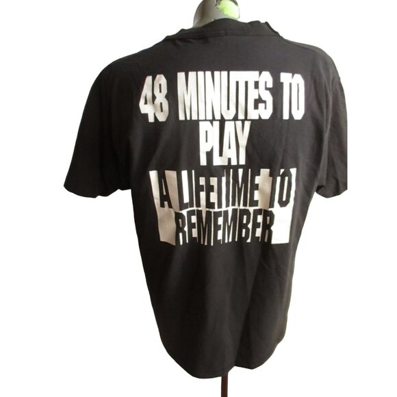 Vintage Men's T-shirt XL Single Stitch 1990's Atwood Kansas Football Champs USA - Picture 2 of 6